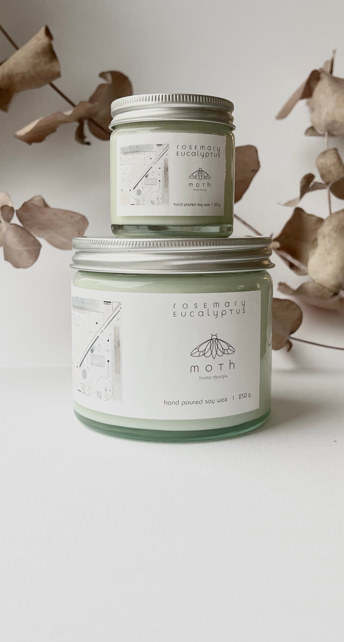 Rosemary + Eucalyptus Soy Wax Candle