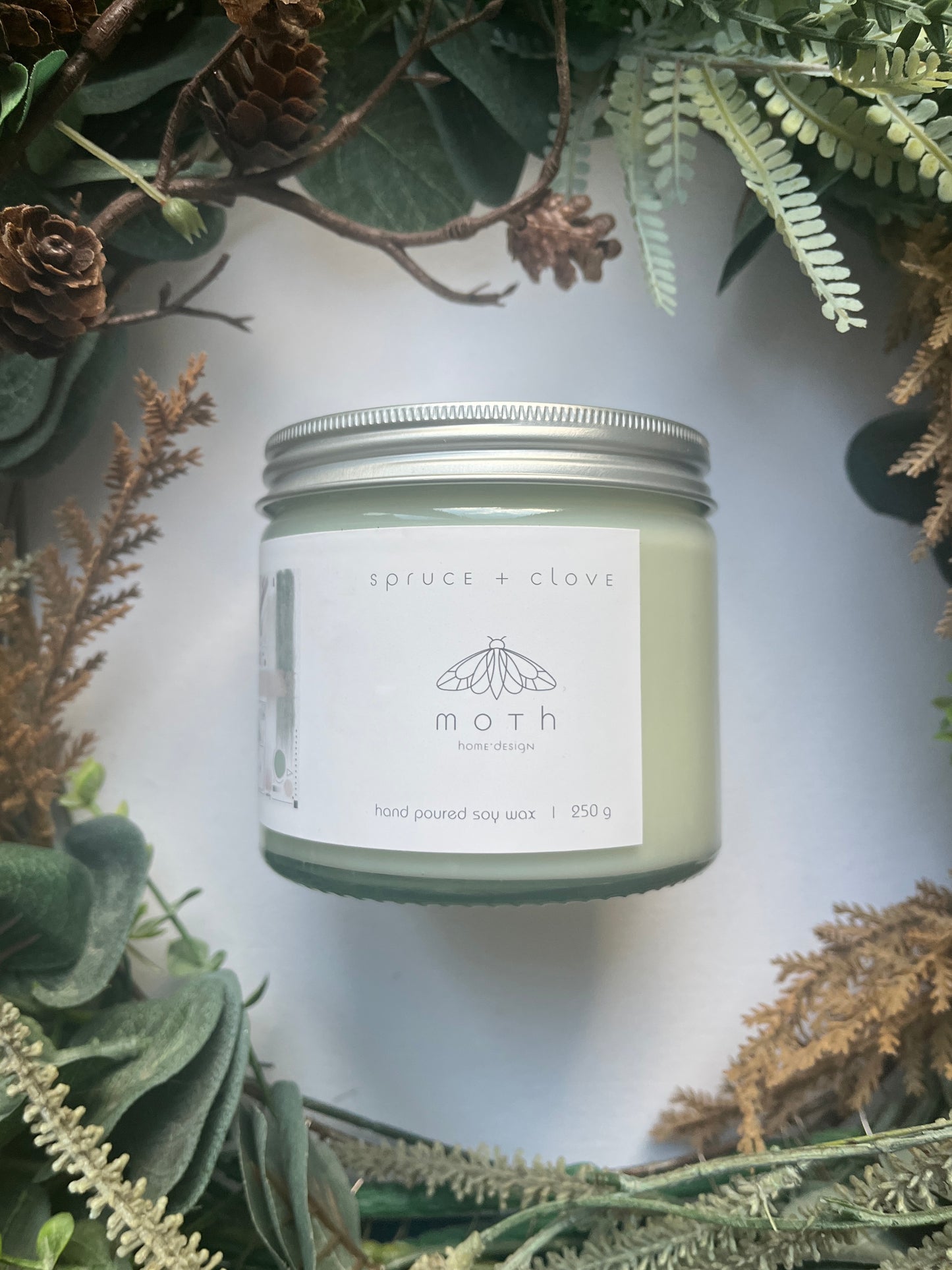 Limited Edition Spruce + Clove Soy Wax Candle
